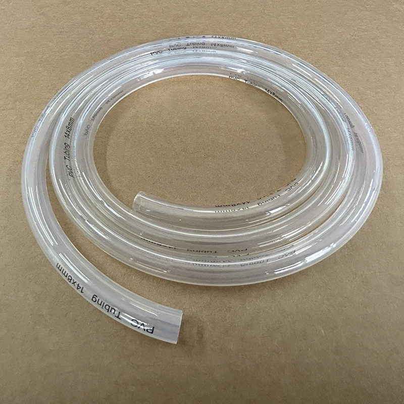 Beverage & Gas Tubing 5/6/8mm ID Food Grade Clear/Red Vinyl Tube Anti-kinking Non-toxic Odorless Draft Beer Dispensing Hose