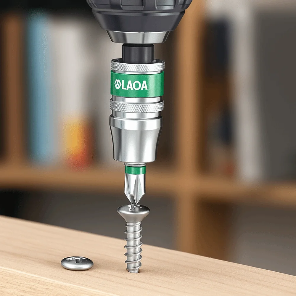 

6.35mm Screwdriver Extension Quick - release Alloy Steel Screwdriver Bit onnecting Rod Hexagonal Handle 1/4" Impact