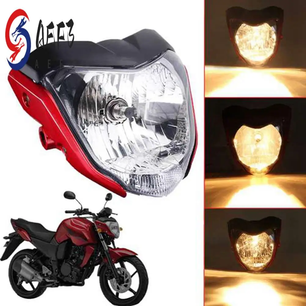 

AEF3-фара мотоцикла, лампа головного света с кронштейном лампы в сборе для Yamaha FZ16 YS150 FZER 150 FZER 150 FZ 16, желтый