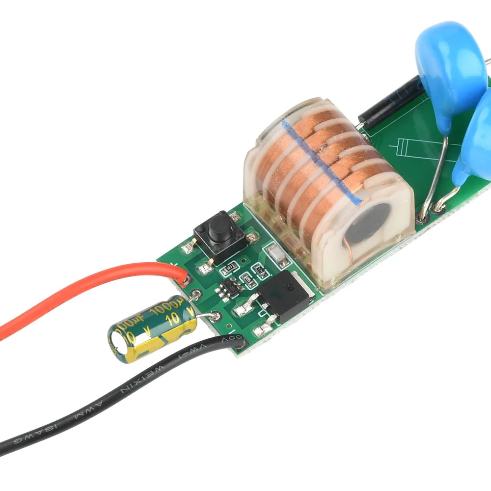 DC 3,3 V-5 V zu DC 15–30 kV Lichtbogenzünder-Hochspannungsmodul, kein Last, Hochspannungs-Booster-Modul, einstellbare Spannungsspule – Detail 6