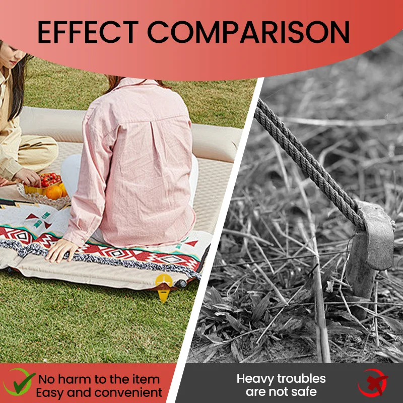 新しいビーチタオルクリップ屋外屋外ビーチ芝生クリエイティブツールプラスチックテント補強屋外ガジェット