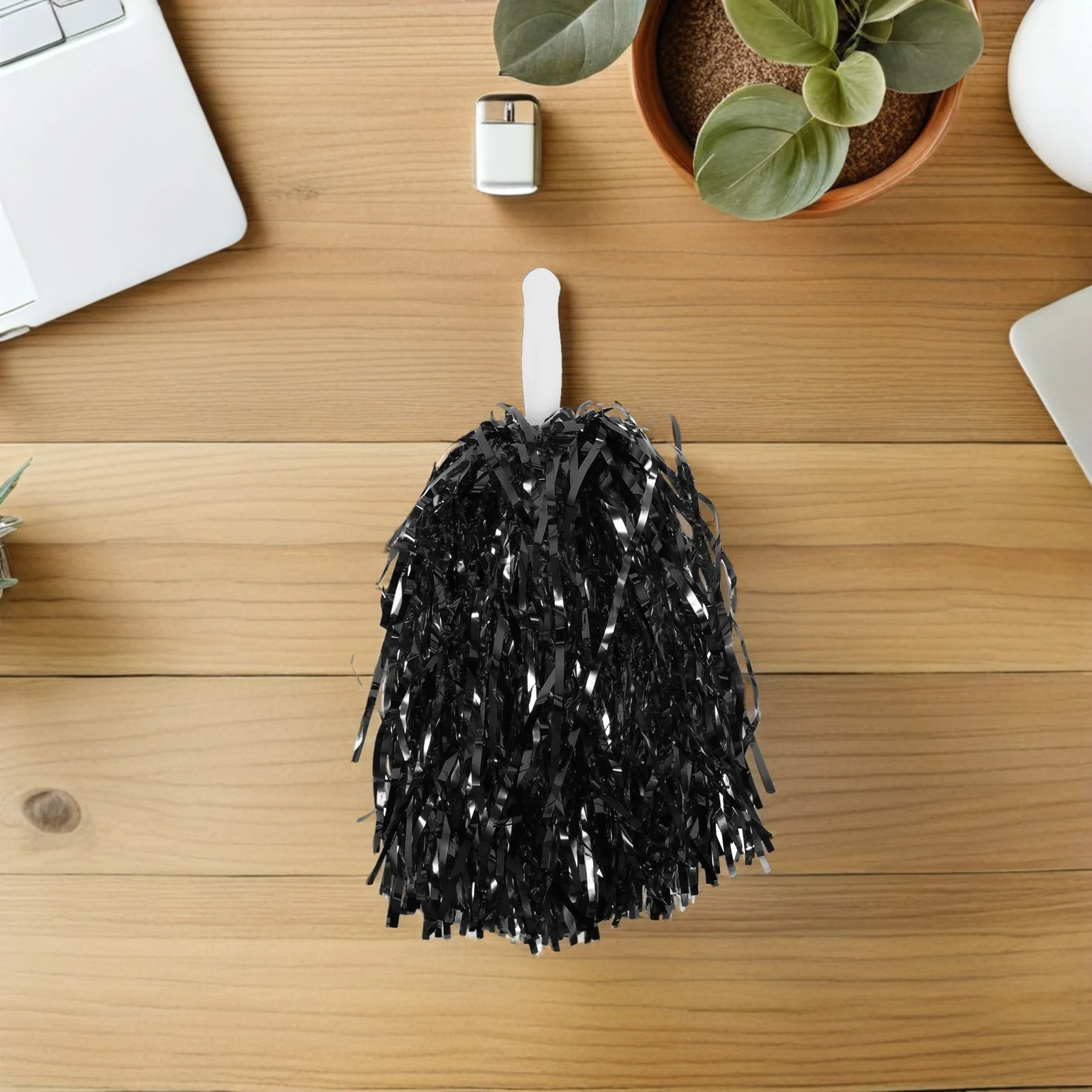 12pcs Cheerleading Pom Poms Lightweight Reusable Hand Dance Flowers For Sports Team Spirit Aerobics Party Football Cheering