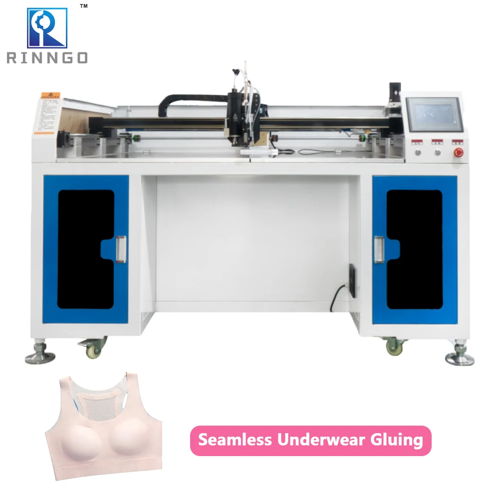 High Frequency Gluing Dispenser Dot Cnc Applicator Custom Pur Hot Melt Glue Dispensing Machine for Seamless Underwear