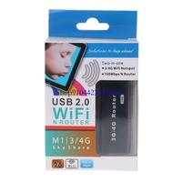 L4MD Mini Portable 3G WiFi Wlan Hotspot Client 150Mbps USB Wireless Router New