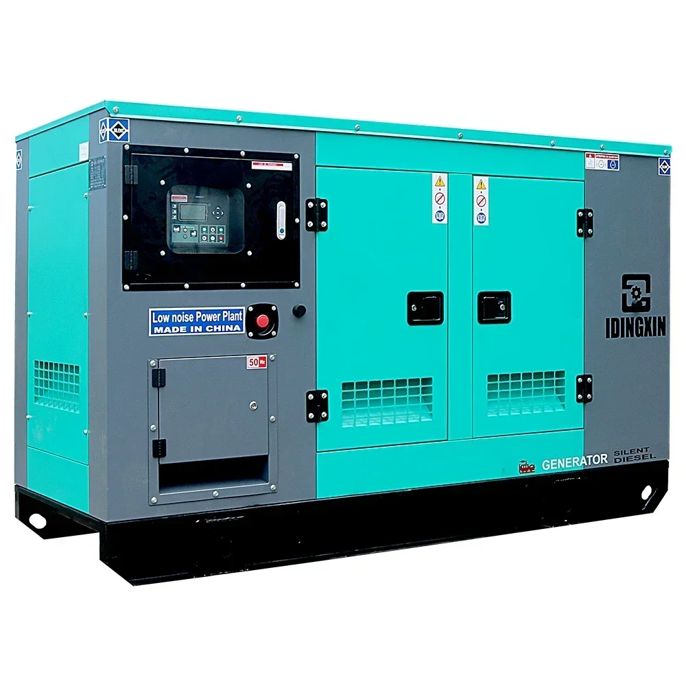 Planta eléctrica con inversor de generador trifásico de 20kw, 30kw, 60kw, 80kw, fabricante de generadores de 100kw, 150kva, 200kw, generador silencioso.