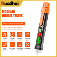 RuoShui 10 11 Electric Pen 12-1000V AC No Contact Sensor Voltage Detector Digital Display Induction Test Pen Electricians Tool