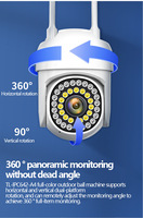 2MP 1080P 5G Full Color Wireless PTZ IP Dome Camera AI Humanoid Detection Home Security CCTV Intercom Baby Monitor