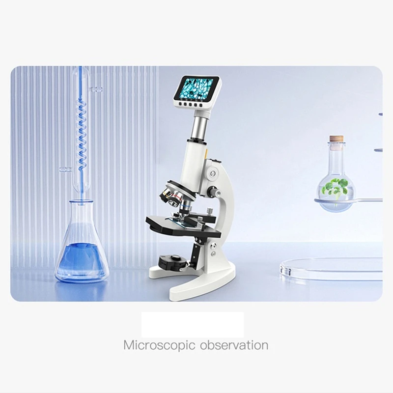 مجهر إلكتروني بشاشة 2.8 بوصة 1000X مجهر رقمي للصيانة الصناعية مجهر سطح المكتب