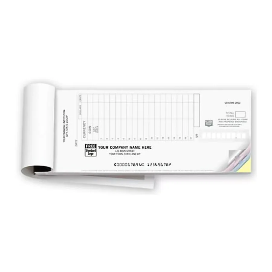 تذاكر إيداع التصميم الكلاسيكي ABC تنسيق محجز 8 كتب (3 - الجزء)