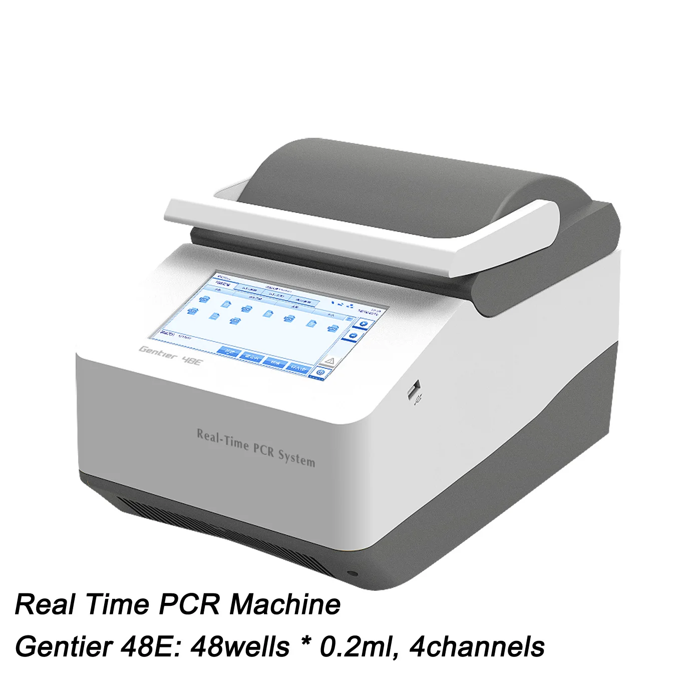CHINCAN LCS50A 50G 0.0001G Meteran Kelembapan Cepat Penganalisis Kelembapan Halogen Laboratorium dengan Layar Sentuh Warna LCD