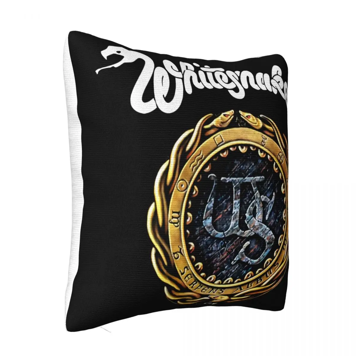 Whitesnake Rock Band Retro Vintage Top Hari Lahir Muzik Hadir 2 Graphic Letter Top Pillow Case