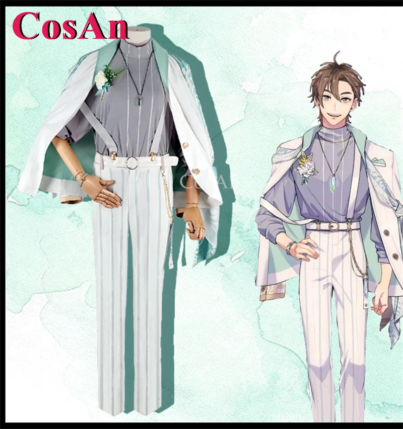 

CosAn Anime Game Nu: Carnival Eiden Cosplay Costumes Spring Feast Fashion Uniforms Halloween Carnival Party Role Play Clothing