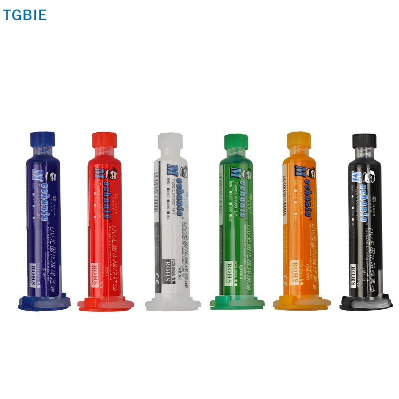 

[TL]【TL】6 Colors Oil UV Photosensitive Solder Mask Ink BGA PCB Motherboard Paint Prevent Corrosive Arcing