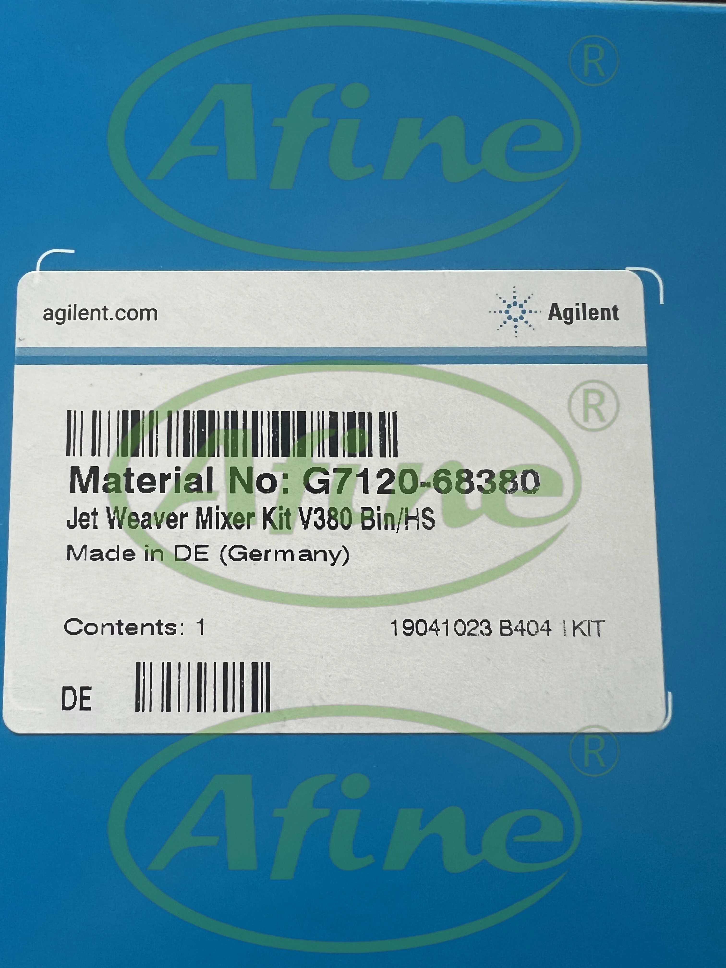 AFINE Agilent (G7120-68380), 380 μL Jet Weaver-mixer