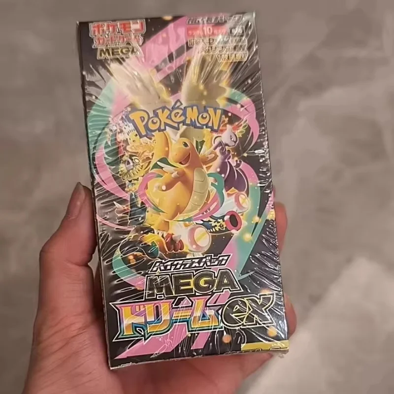 

New In Stock PKM PTCG Mega MEGA Dream ex Phantasmal Flames Mega Lucario Booster Japanese version Collection Surprise Cards