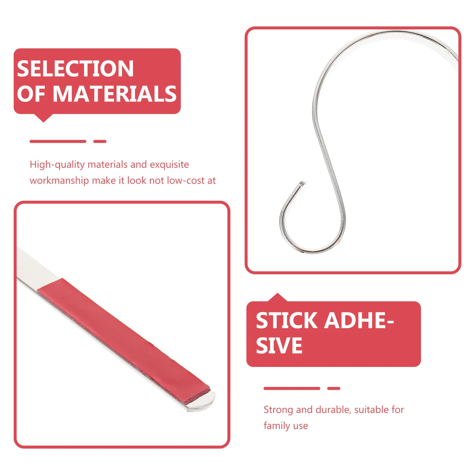 4pcs Metal Christmas Stocking Hooks for Mantel, Fireplace, Window & Shelf – Festive Hanging Organizer