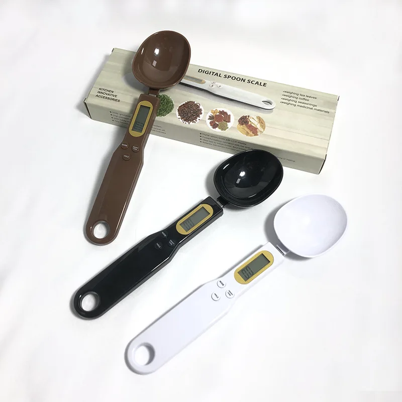 Mini Spoon Scale Digital Kitchen Scale Electronic LCD Food Scale 0.1-500g Cooking Flour Milk Coffee Powder Weight Measure Spoon