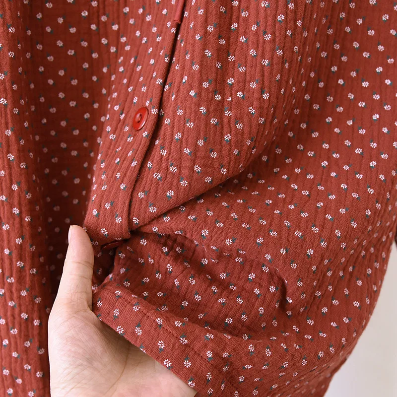 لطيف الحلو الأزهار المطبوعة بنطلون بيجامة مجموعة للنساء الربيع والخريف نمط جديد طويل الأكمام السراويل النساء بيجامة البدلة ﻿