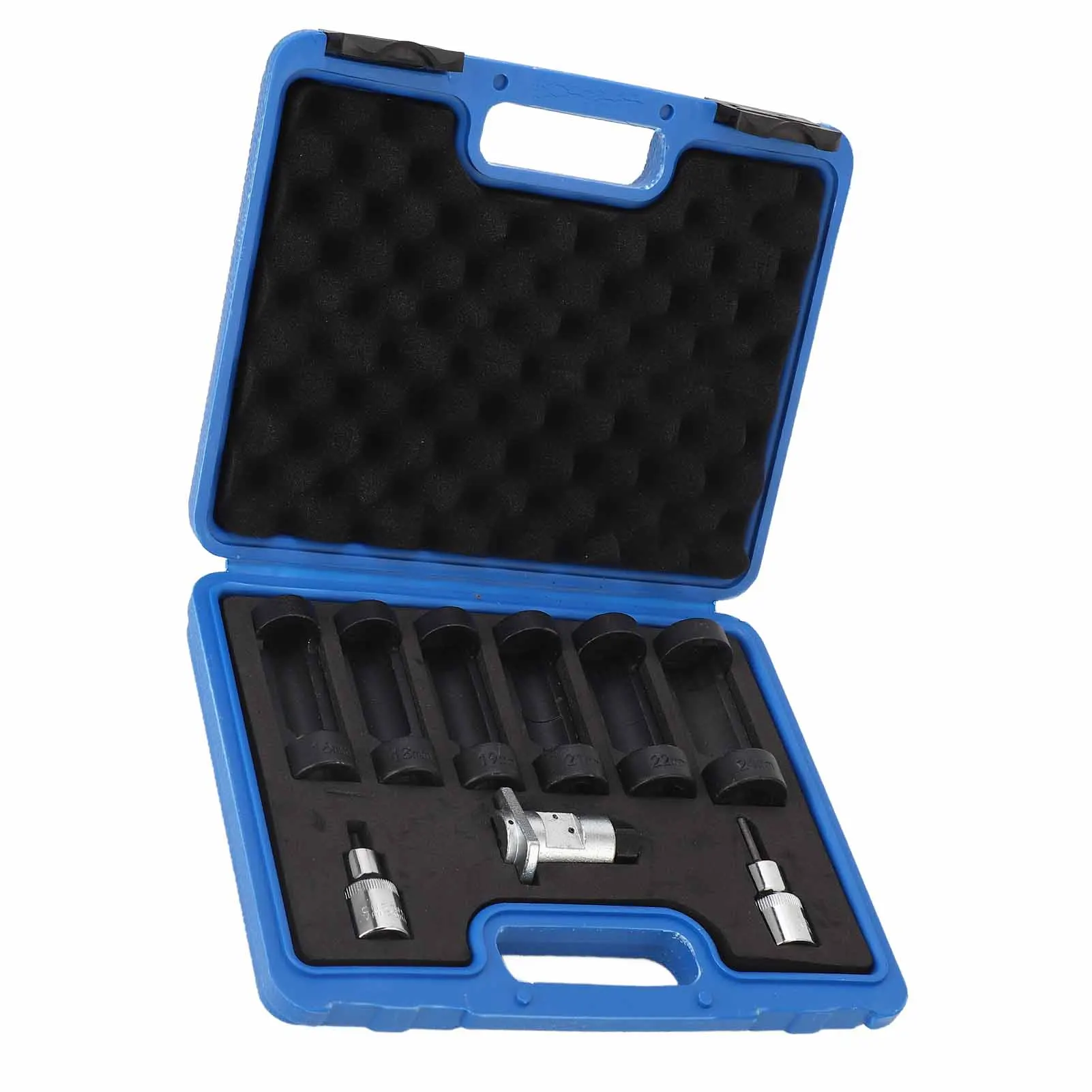 

203 Strut Nut Socket Kit (Video Included)12-Point Drive (16/18/19/21/22/24mm), Universal for Cars,Carton Packaging for Shipping