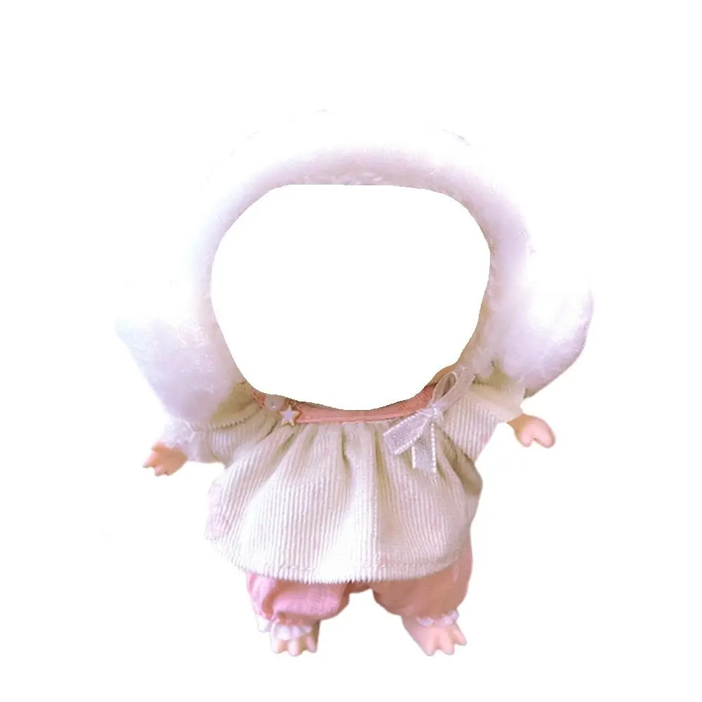 Vêtements de poupée multicolores à la mode, faits à la main, bricolage pour ensembles de vêtements Labubu, remplacement pour jupe, costume, poupée en coton