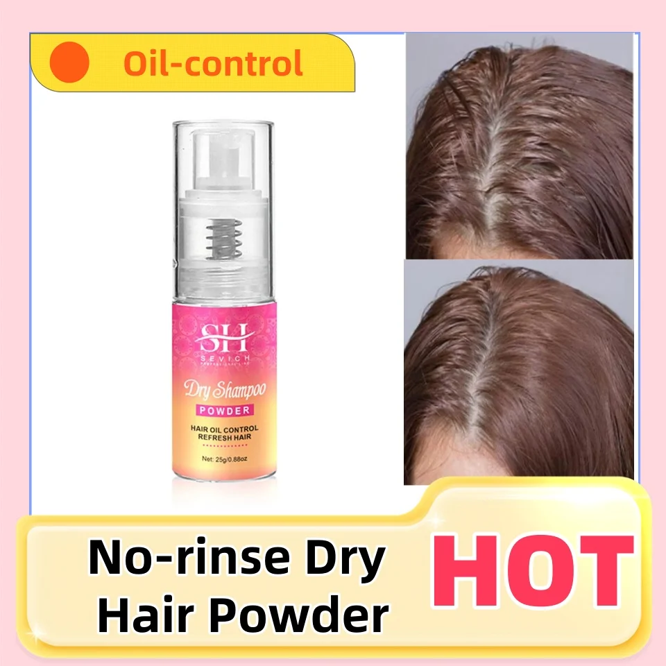 

Oil Control Dry Hair Spray Unisex Fluffy Increase Hair Volume Styling Dry Shampoo Powder Absorb Hair Grease Dry Hair Powder