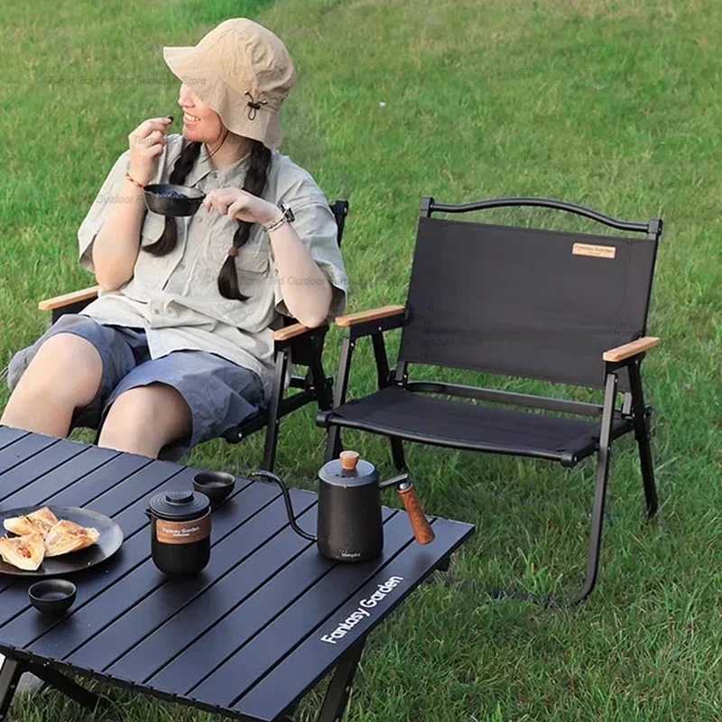 مسند الظهر كراسي الشاطئ الاسترخاء خفيفة الوزن نزهة قابلة للطي كراسي الشاطئ الألومنيوم التخييم الصيد الأثاث في الهواء الطلق Cadeira TYOC