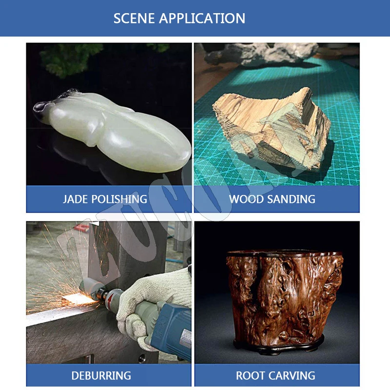 S1J-FF02-25 Electric Grinder 400W Mini Portable Electric Drill Rotary Tool Metal Surface Grinding Polishing Machine