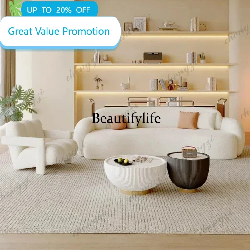 Modern Cream Wind Sofa Creative Simple Comfortable Hallway Lounge Sofas European Aesthetics Designer Muebles Salon Furniture