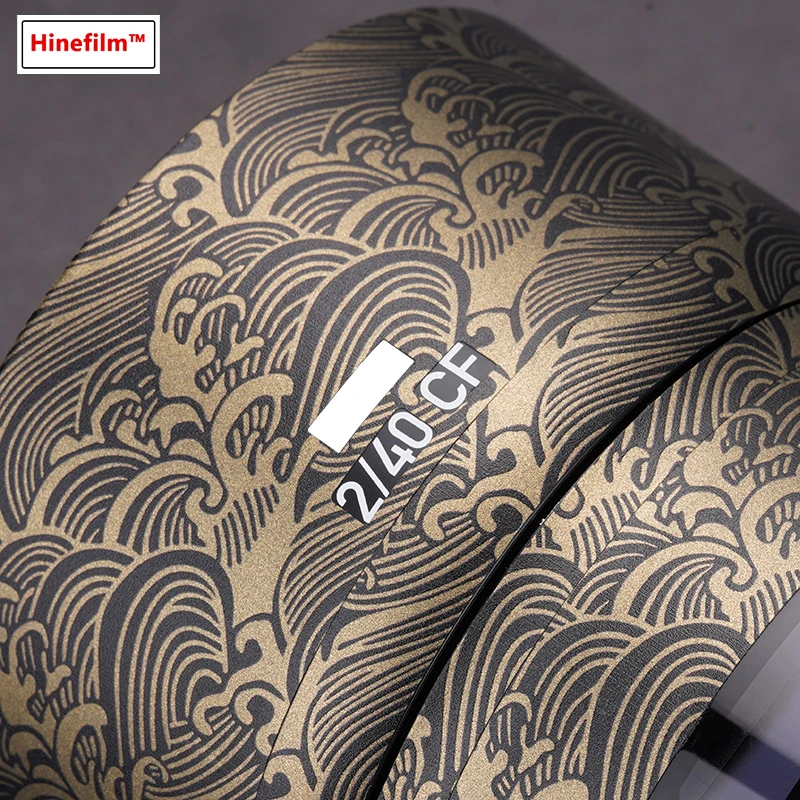 Zeiss باتيس عدسة الفينيل لواصق الجلد ، ومكافحة خدش التفاف غطاء لسوني Emount ، ملصقا الفيلم ، 40 مللي متر f2 ، الباتيس 40 F2