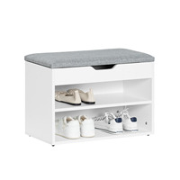 SoBuy FSR25 Shoe Bench with Seat shoe rack Shoe Cabinet