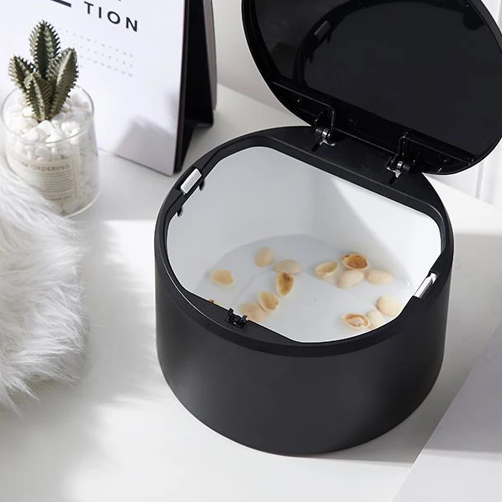 

Mini Trash Can Desktop Storage Bins Waste Container Garbage Box For Kitchen Office Apartment Dorm Room Plastic Pop-Up