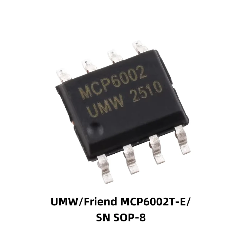 10 Stück Niedrigenergie-Operationsverstärker-Chip IC MCP6002-I MCP607-I/P MCP6001T – Detail 10