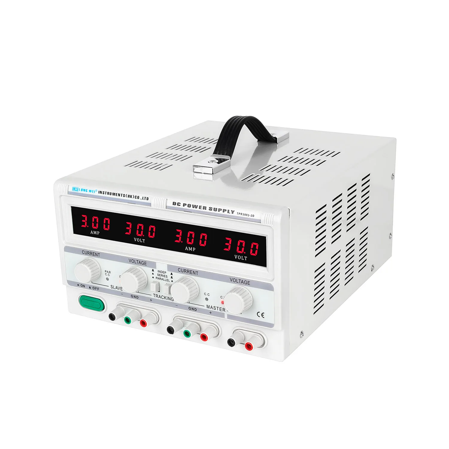 TPR-3003-2D 30V 3a Dual Channel Output Variabele Regelbare Gereguleerde Dc Voeding
