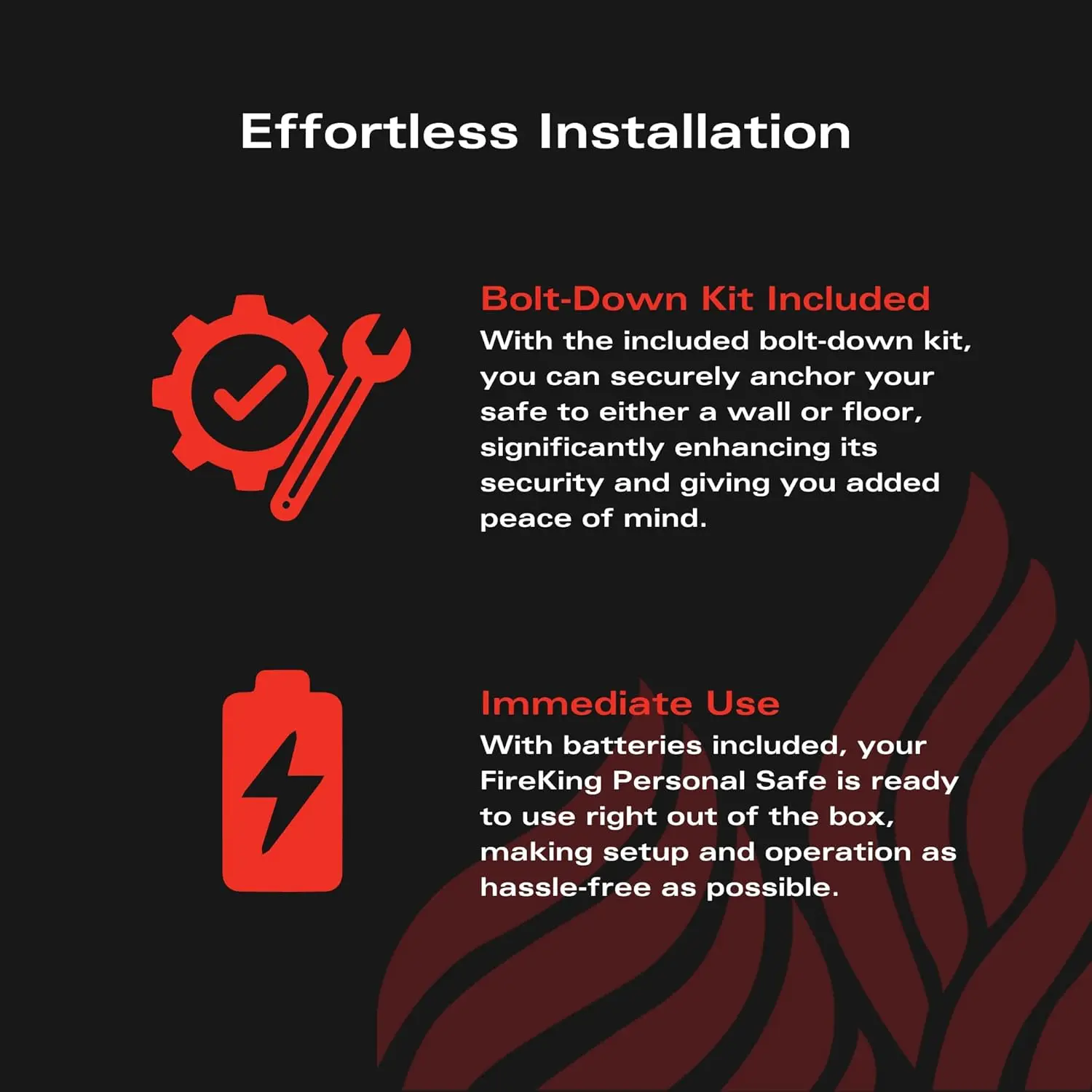 Gary by FireKing HS1207 Cofre eletrônico pessoal contra incêndio com kit de parafusos, 7 3/4 x 12 1/4 x 7 3/4 polegadas