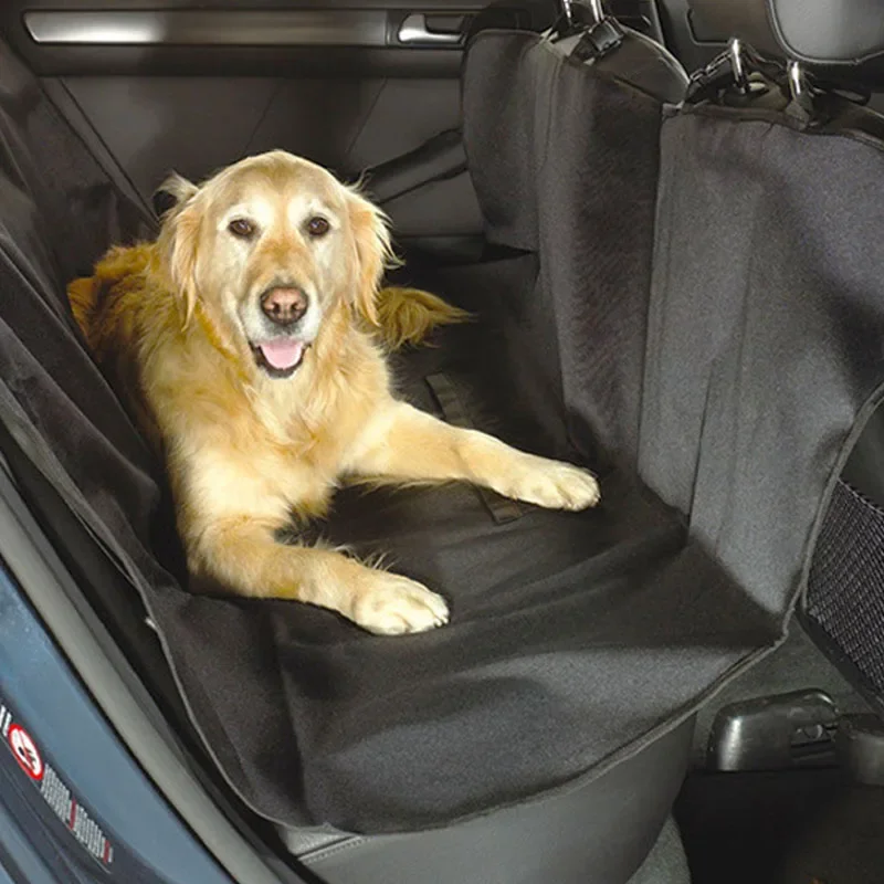 Car Rear Seat Cover DogMatBlanketHammockPupTravelPadProtector Durable Fit PetProtectorforCarTruckSUVWaterproofPadsFoldableDogMat