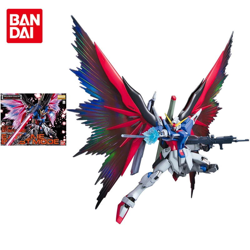 

Bandai Gundam собранная модель MG 1/100 ZGMF-X42S Destiny Gundam Deluxe гальванический скелет из натуральной аниме-фигурки детская игрушка