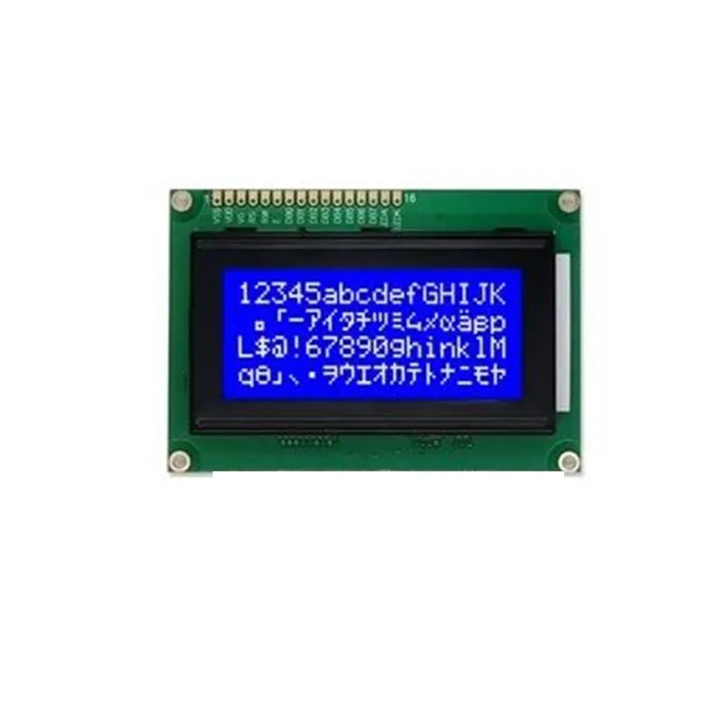 1604A LCD DC 5V Blue Blacklight 16*4 16x4 Character LCD1604 Digital LCD 1604 Screen Display Module Board for Arduino