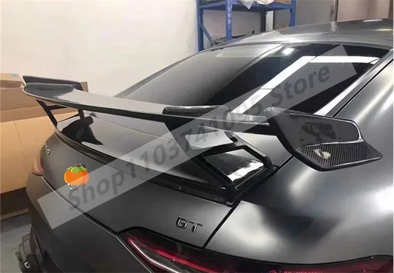 Carbon Fiber Rear Wing Lip Diffuser Tail Trunk Spoiler For Mercedes-Benz GT50 GT53 GT63 GT63S AMG GT Upgrade RT900 2018-2024