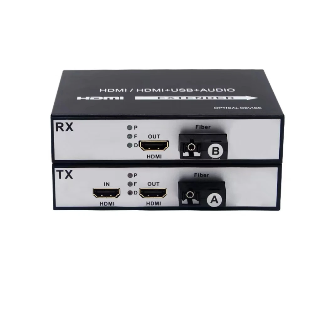 Lanyuxuan to Fiber Optical Converter 1080P 60Hz 20KM with Loop-out Fiber Extender