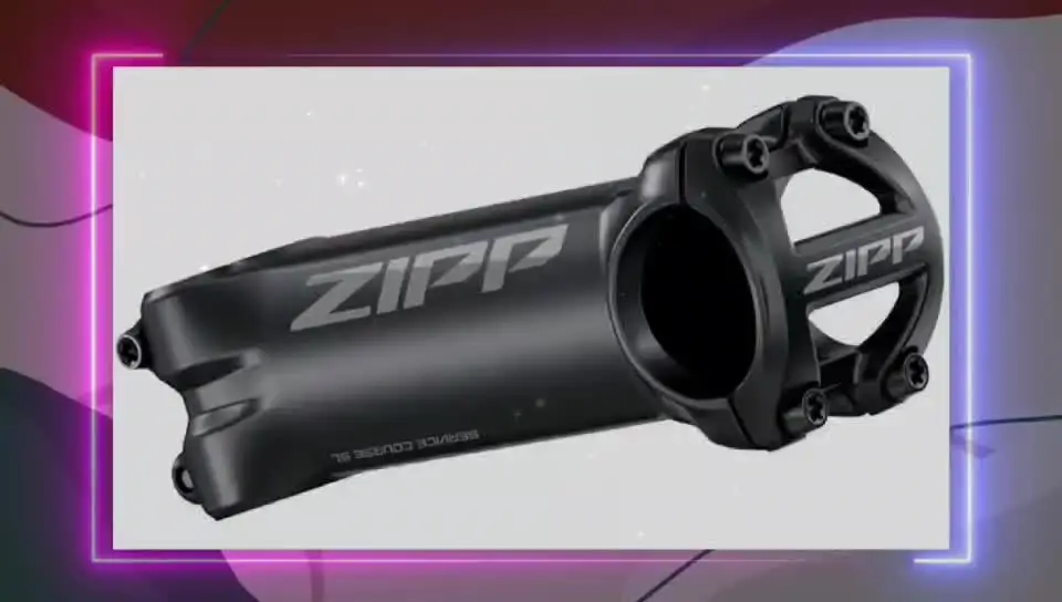 ZIPP Service Course SL Stem crafted from 7075 aluminum Wide range