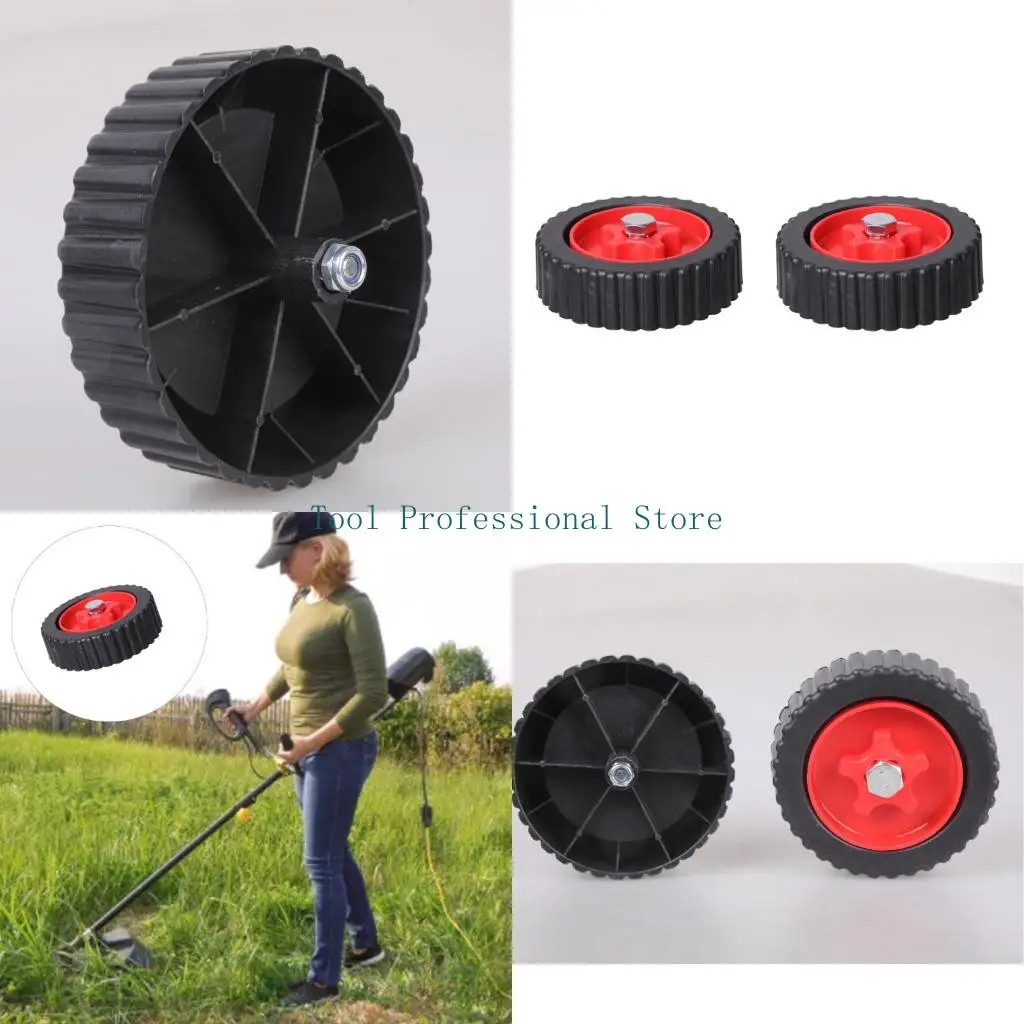 

Переднее колесо газонокосилки 57QF, диаметр 120 мм, толщина 34 мм, колесо для садового инструмента Porwe