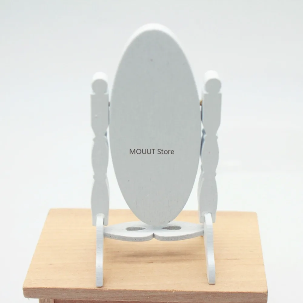 المنمنمات دمية الغابات الأسرة Microfilm الأثاث غرفة الطعام سرير خزانة نموذج اللعب منزل فتاة هدية عيد ميلاد #3