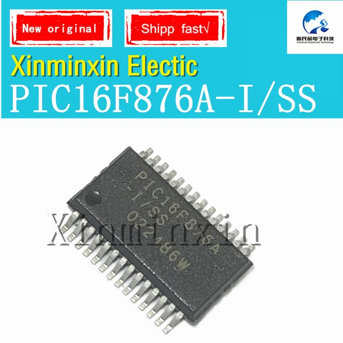 1PCS/lot PIC16F876A-I/SS SSOP28  IC chip New Original