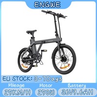 ENGWE P20 20 Inch Tire Electric Bicycle 250W Motor 36 v9.6AH  Lithium Battery Electric Bike Adult Hydraulic Disc Brakes E-Bike