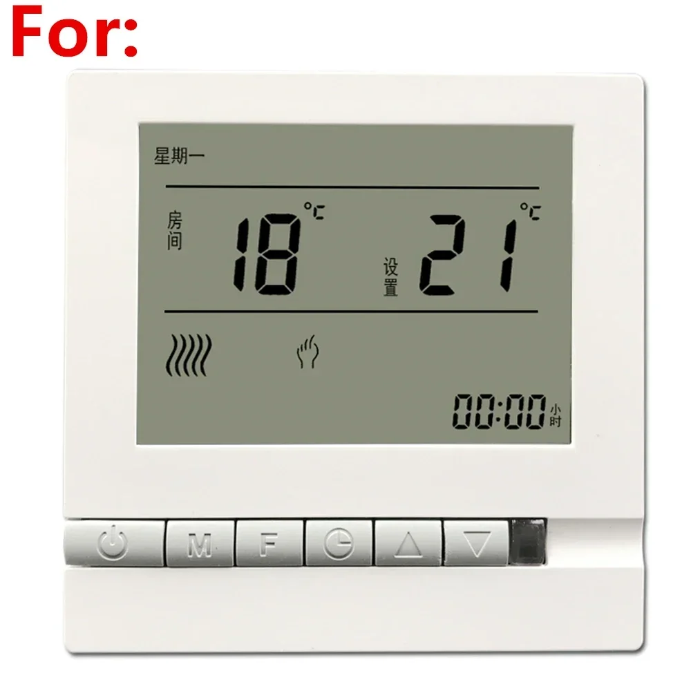 1pcs for Floor Heating Intelligent Lcd Controller Thermostat Temperature Control Panel Switch Programmable