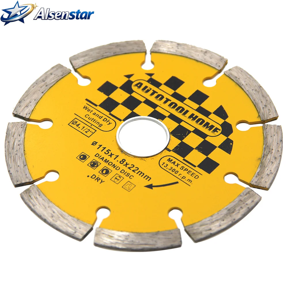 115mm marble cutting blade, concrete stone, diamond dry cutting tool, diamond dry groove, wall breaking saw blade, granite