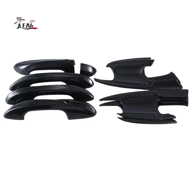 

AEA6-Car Door Handle Cover Door Bowl Protector Molding Trim Stickers Replacement Parts Accessories For MG 4 MG4 EV Mulan 2022 20