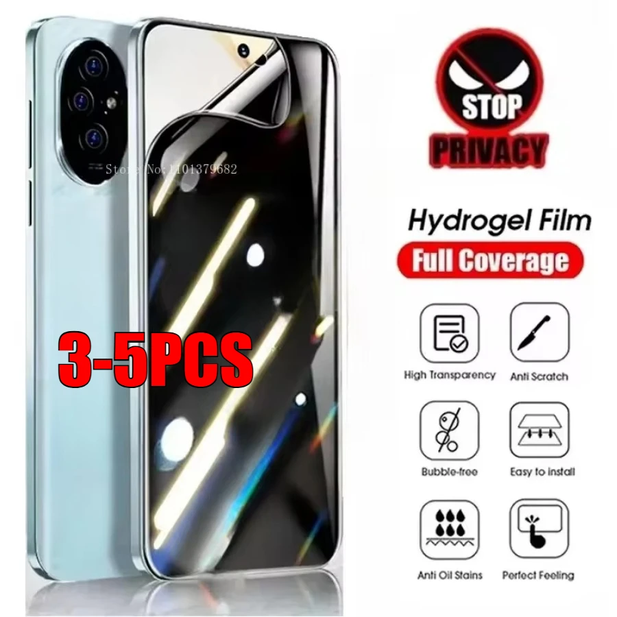 

Гидрогелевая защитная пленка Privacy Anti Spy Peeping для Honor 200 Pro, защитная пленка для экрана Honor 100 90 80 70 60 50 Pro, мягкая пленка