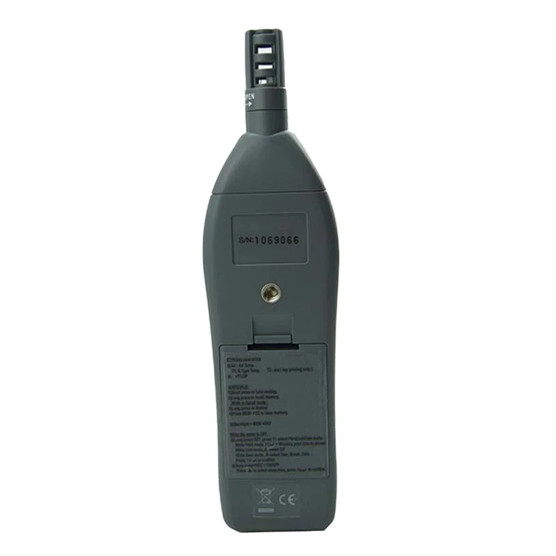 AZ8736 Digital Temperature and Humidity Tester with ABS Sensor Cover, Tripod Mountable