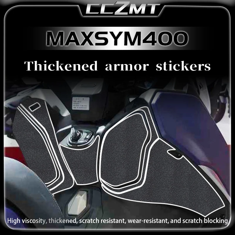 

For SYM MAXSYM400 armor patch thickened fuel tank patch body protection anti wear and anti scratch modification accessories